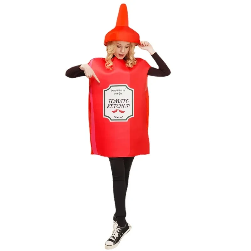 Mustard Tomato Sauce Stage Performance Costume