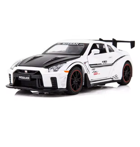 NISSAN GTR R35 Sports Car Alloy Car Model Diecasts