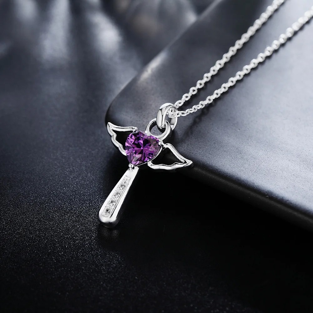 Fashion Brand 925 Sterling Silver Necklace for Women