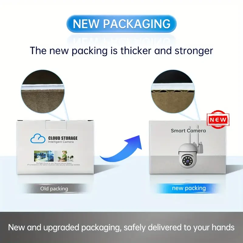 HD Wireless Security Camera, Indoor PTZ with Two-Way Audio,