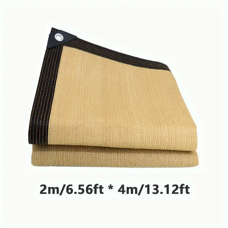 Encrypted Sunshade Net for Yard, Balcony, Garden - Thickened Plant & Animal Shed Sunscreen Sunshade Sail