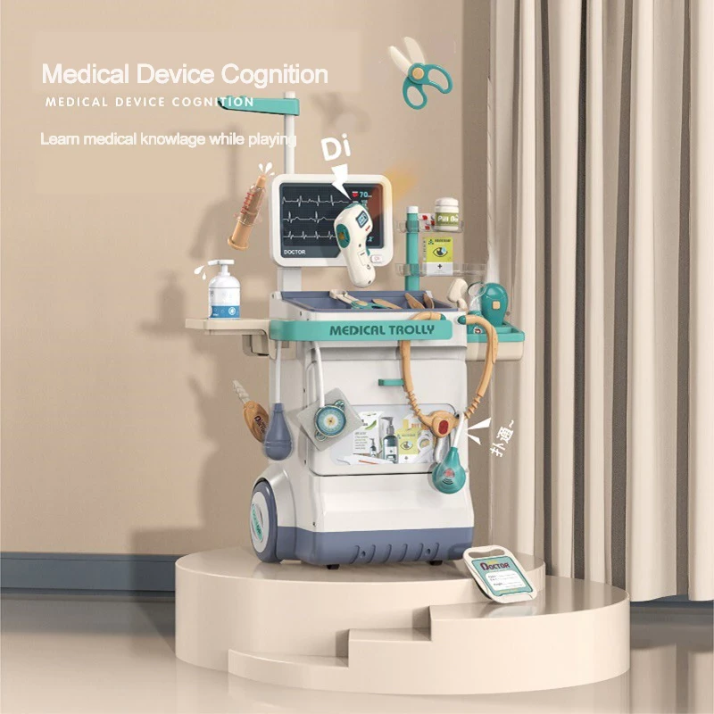 Children's Doctor Toy Complete Accessories Set / Multifunction Sound Light / Children's Educational Toys / Doctor Medical