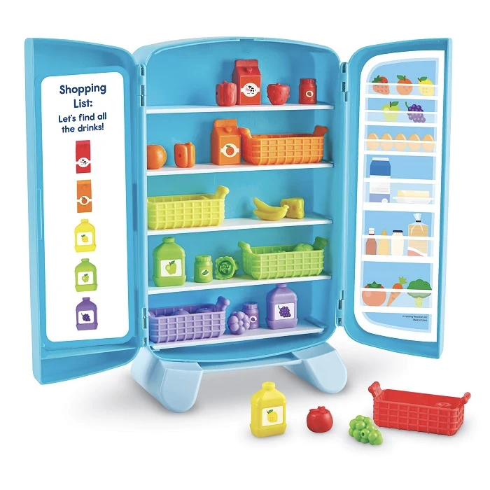 Learning Resources Sorting Snacks Mini Fridge