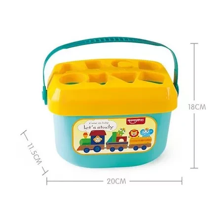 Baby First Block Toys Shape Sorter Puzzle Baby