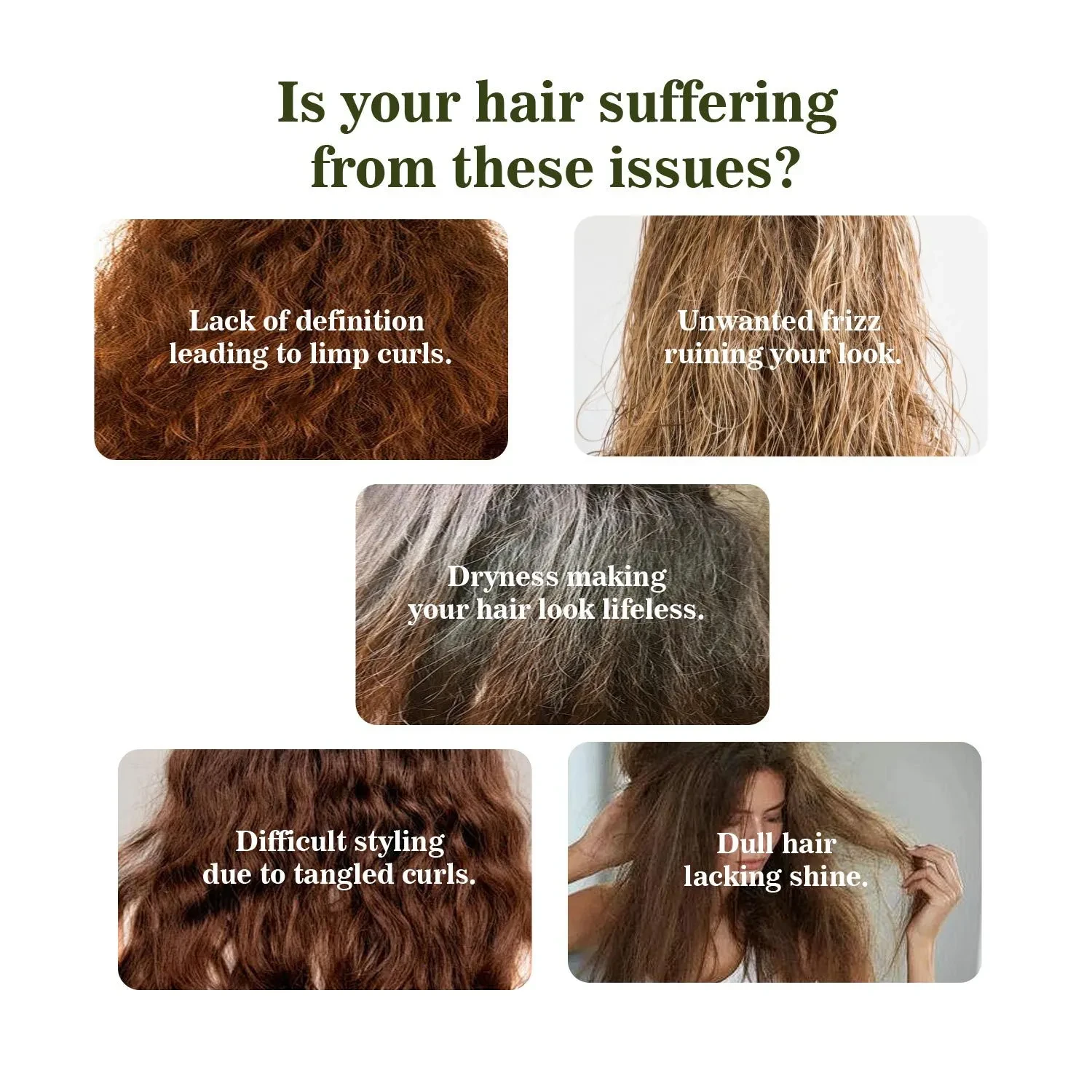 Black Castor Oil Curly Hair Cream Care