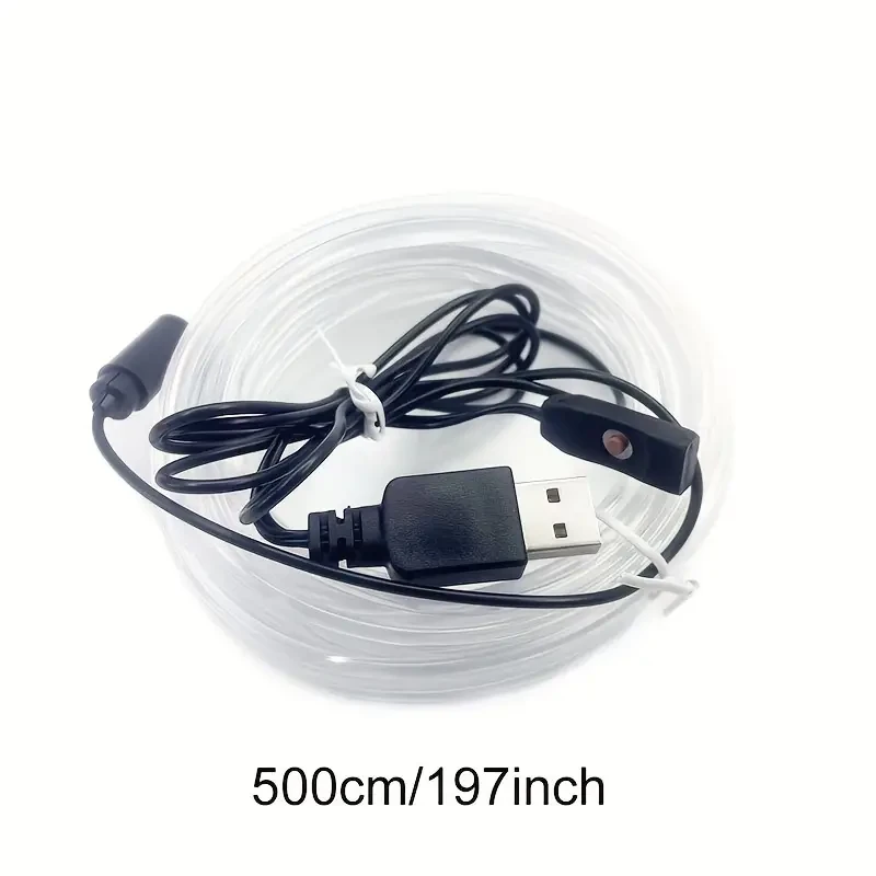 5 Meters RGB Car Interior Lights  USB Control