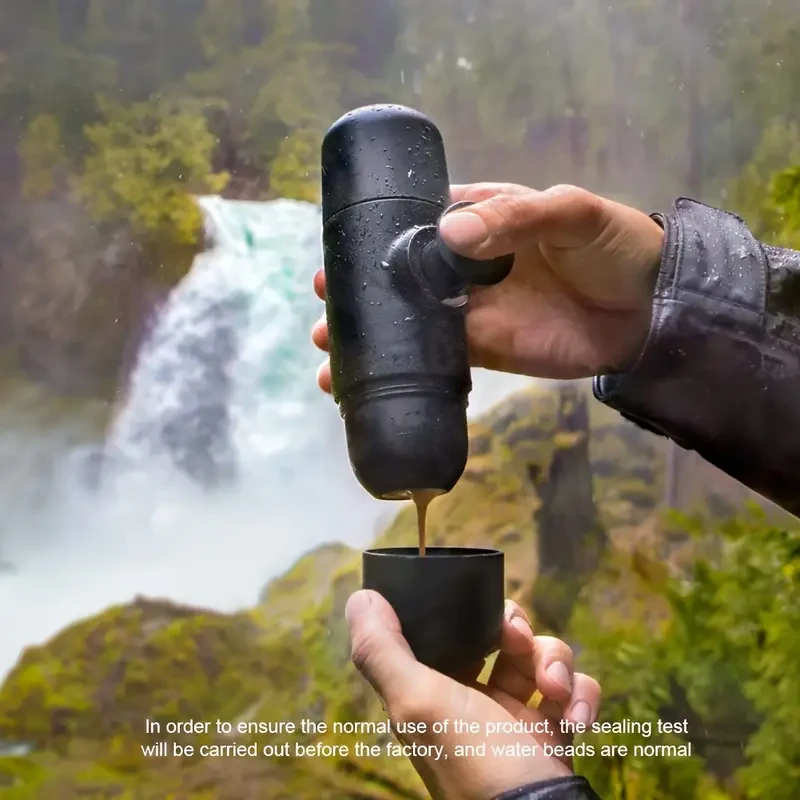 Capsule type portable espresso pot