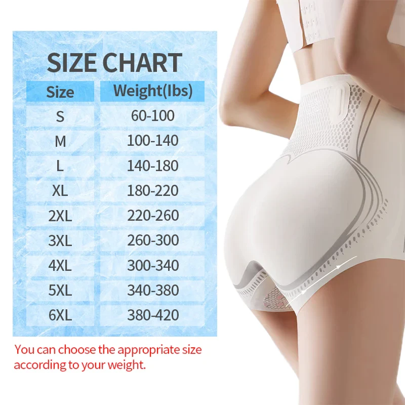 Fat Burning Ice Silk Ionic Fiber Shaping Shorts