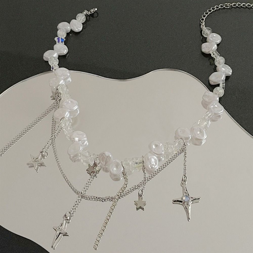 Collar Bone Baroque Choker Necklace