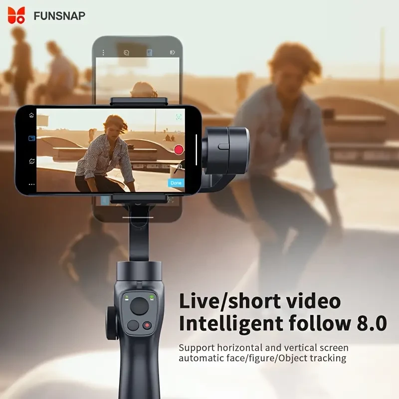 Capture 2s Combo  3-Axis Gimbal Phone Stabilizer