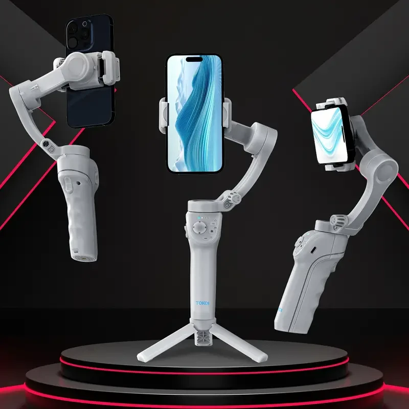 ProPlus 3-Axis Smartphone Gimbal Foldable & Vlog Ready