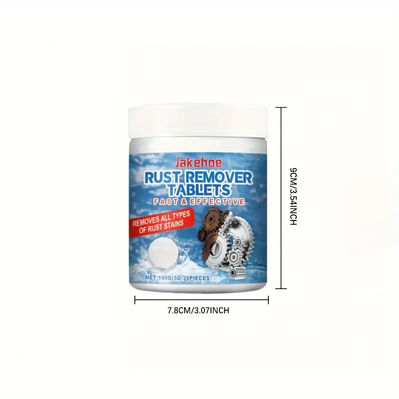 Jakehoe Multi-Purpose Rust Remover Tablets  Stain & Shine Restorer