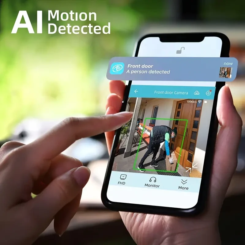 Waterproof Outdoor Wireless Security Camera,