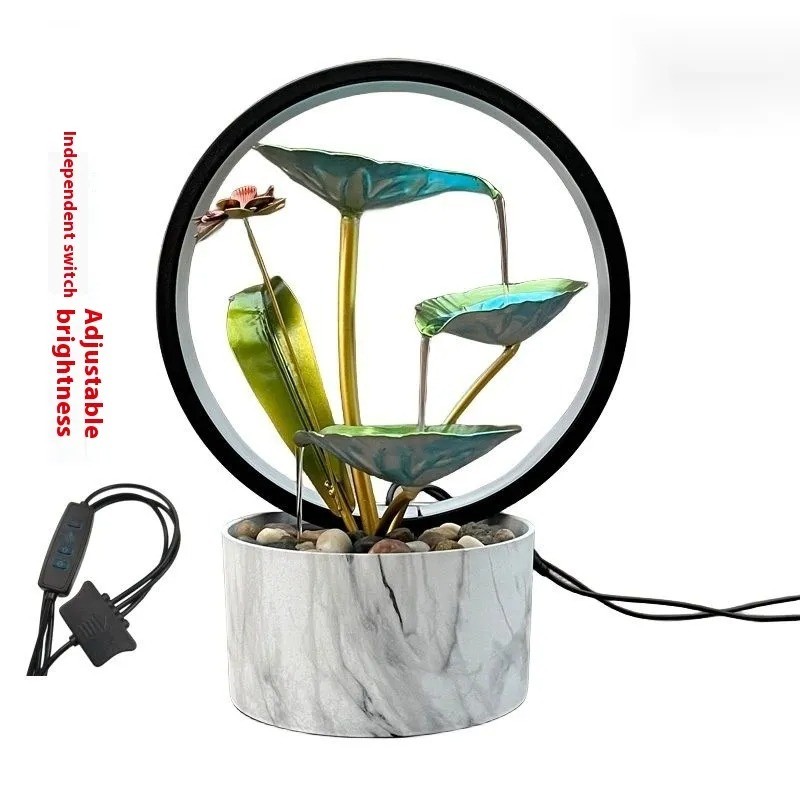 Minimalist Circulating Water Home Decor Ornaments