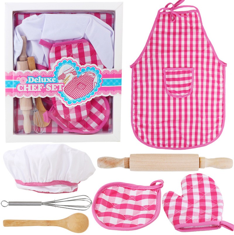 Baby Bib Kitchen Toy Cake Baking Cooking Tools