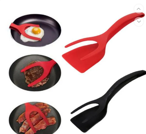 Two-in-One Pancake and Omelet Tongs