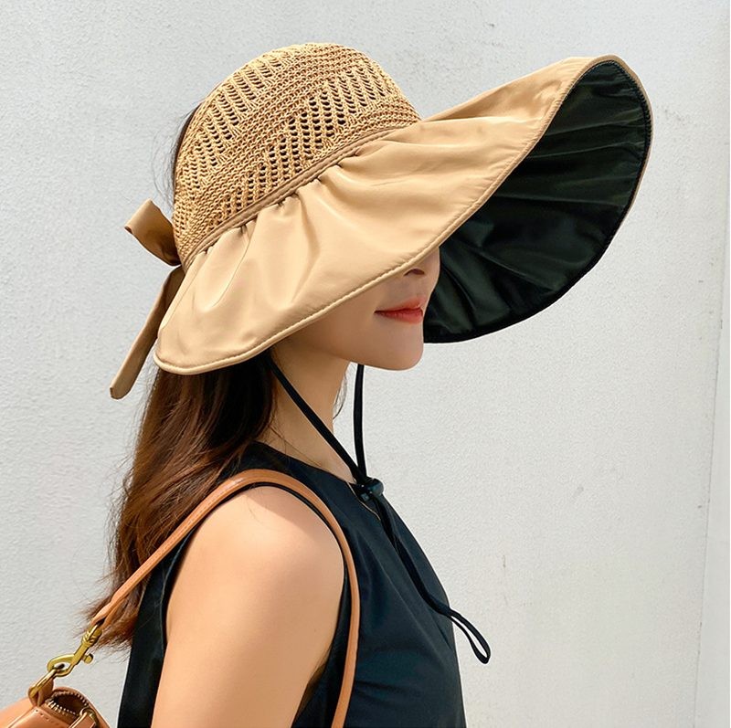 Sun Hats Wide Brim Bucket Outdoor Fishing Hiking Cap UV Protection 3 Colours