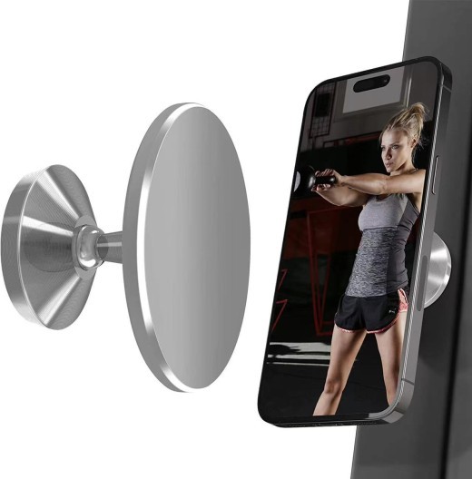 Gym Magnetic Aluminum Alloy Mobile Phone Bracket
