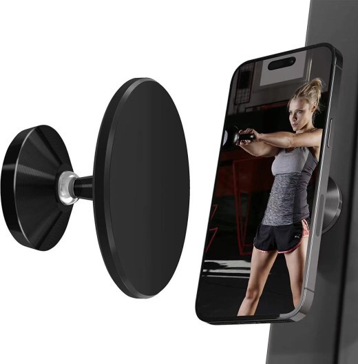 Gym Magnetic Aluminum Alloy Mobile Phone Bracket