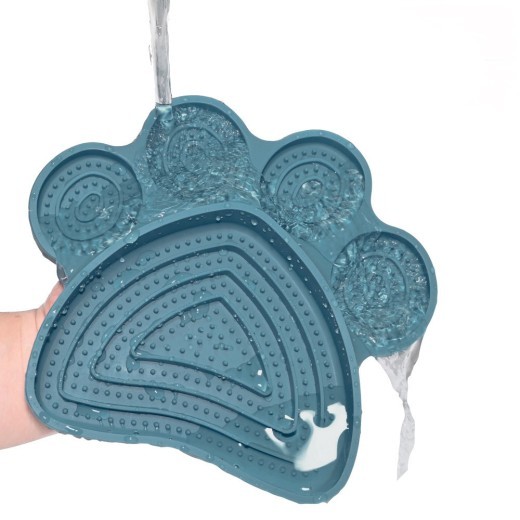 Dog Silicone Licking Pad Suction Cup Pet Dog Dog Slow Food Pad Slow Food Bowl