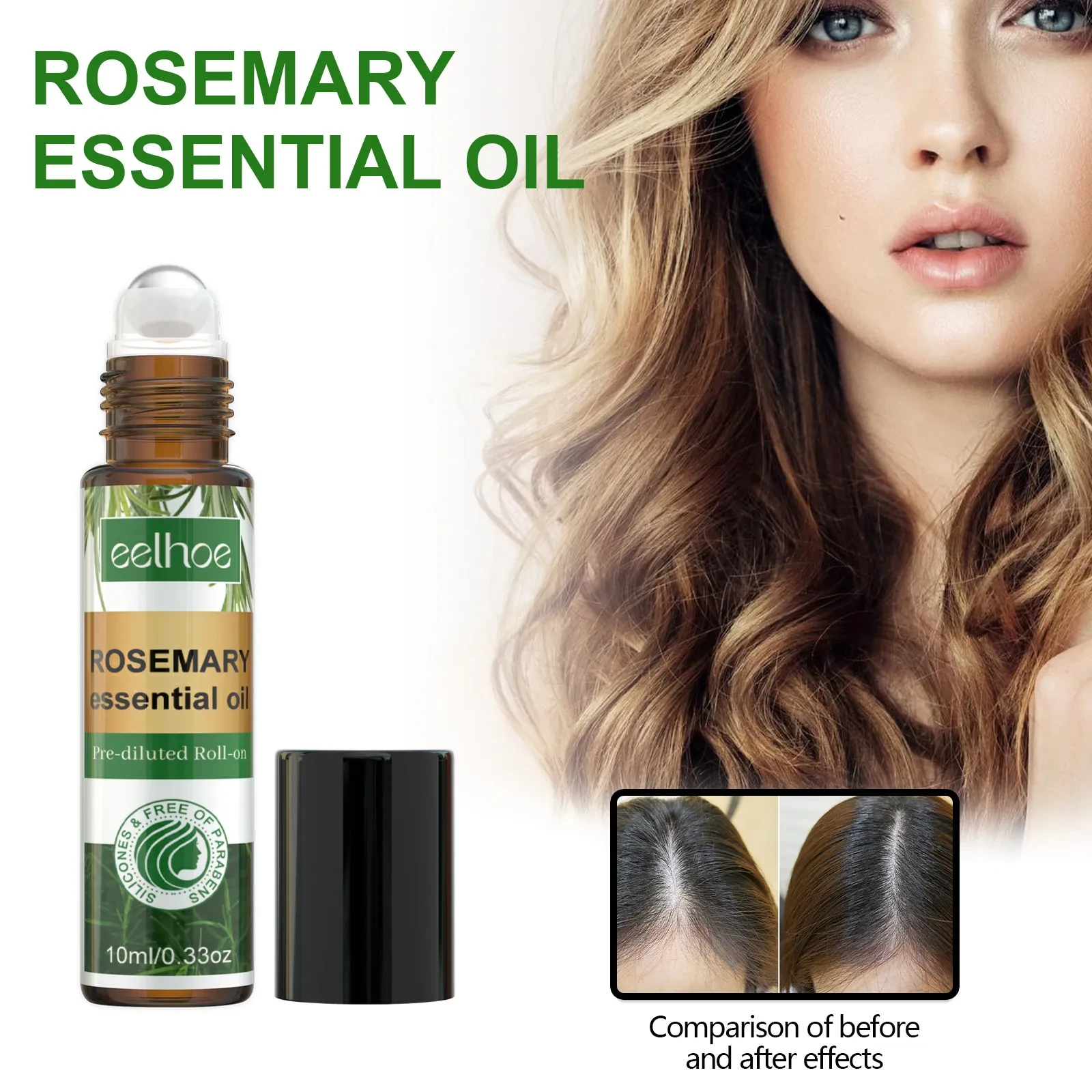 Scalp Cleaning Massage Hair Root Thick Hairline