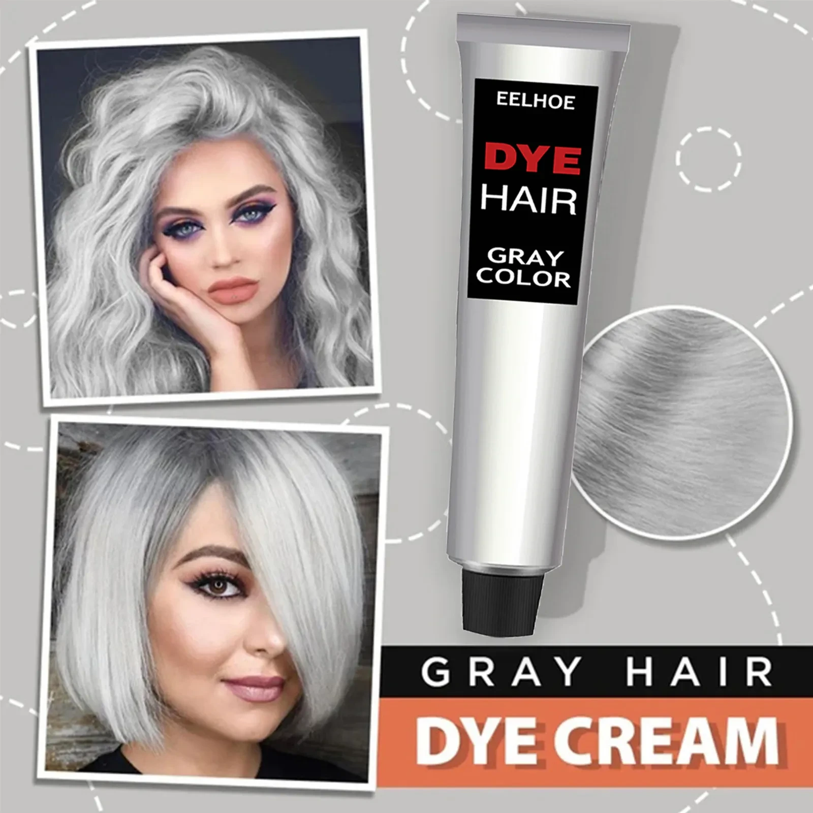 EELHOE Hair Conditioner Grey Colour