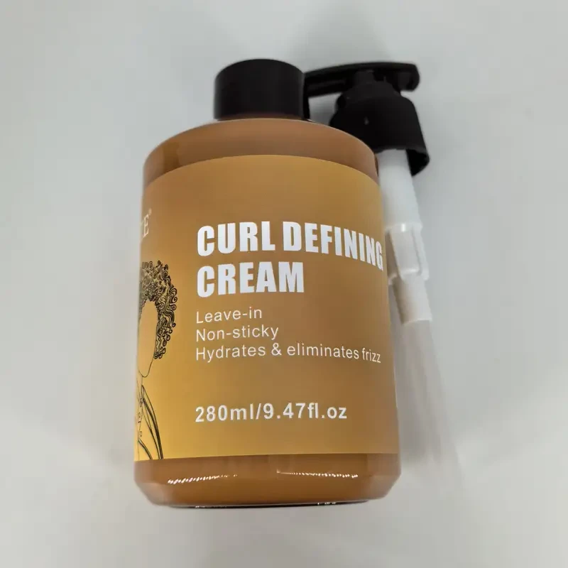 Curl Defining Cream Moisturizing Curly Hair Styling Conditioner