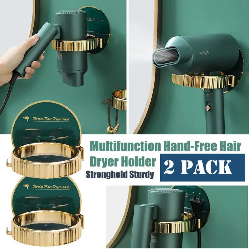 2-Pack Premium Bathroom Storage Cabinet & Shower Caddy Shelves Multi-Function Space-Saving Design