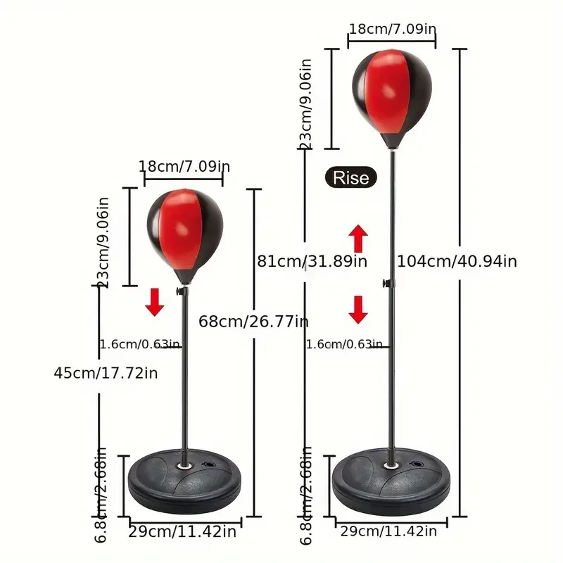 Boxing Speed Ball Set  Professional Training Reaction Ball for Teens & Adults