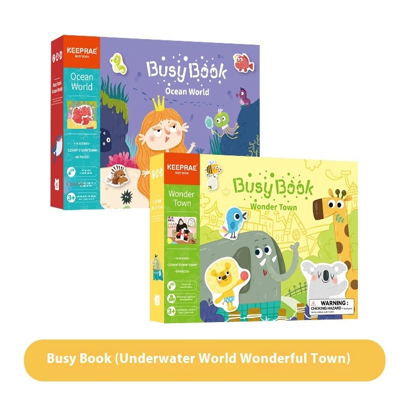 Baby Enlightenment Early Cognitive Education Quiet Book Educational Toys