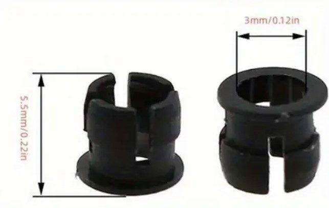 20 pcs LED 12V Bulb Prewired 3mm With Fixed Bracket And AA Battery Box