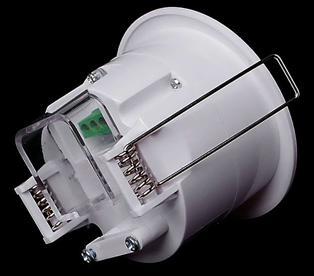 230V Light & Motion PIR Sensor. Simple Ceiling Mount 5~600 secs. Upgraded model