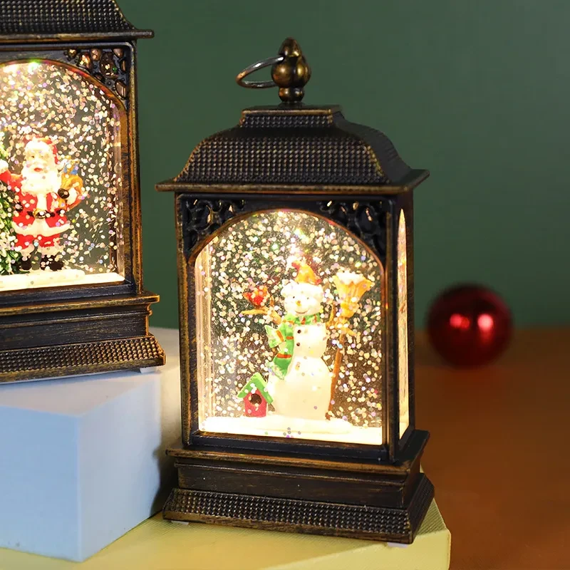 Christmas Decoration Luminous Water Injection Lantern
