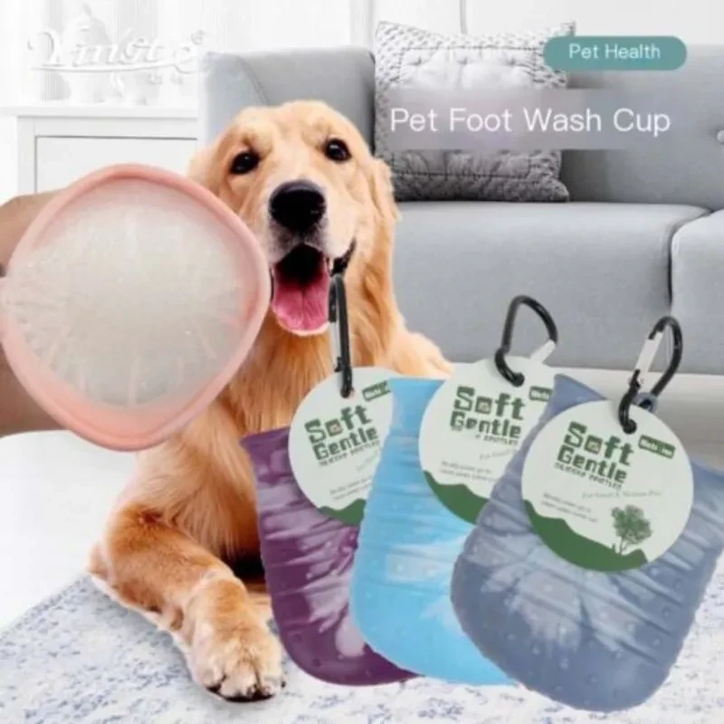 2 In 1 Dog Paw Cleaner And Foot Washer