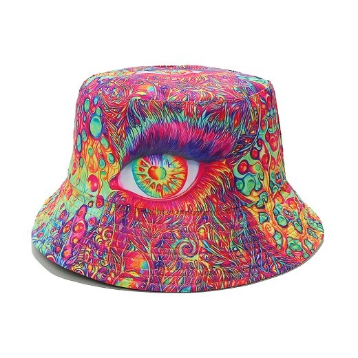 Hip Hop Beach Traveling-cap Three-dimensional Eyes Fisherman Hat