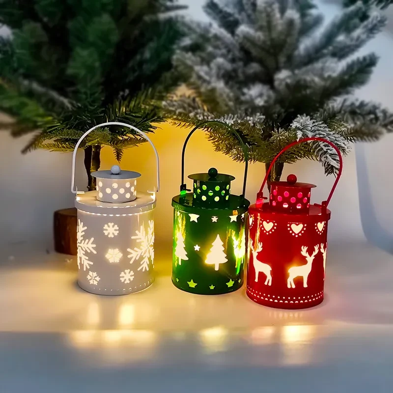 Christmas Candle Lights LED Small Lanterns Wind Lights Electronic Candles Nordic Style Creative Holiday Decoration DecorationsChristmas Candle Lights LED Small Lanterns Wind Lights Electronic Candles Nordic Style Creative Holiday Decoration Decorations