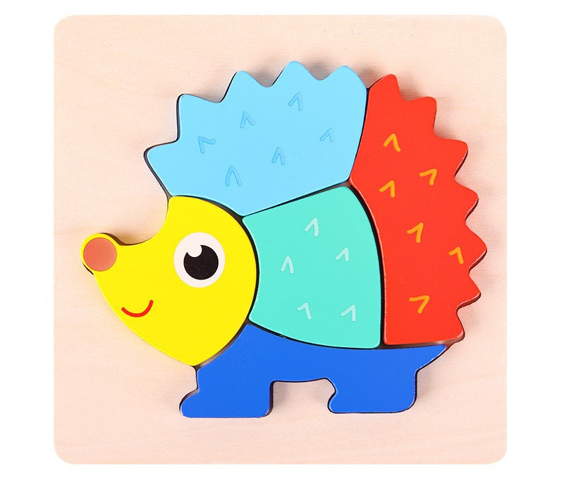 Children's Three Dimensional Wooden Puzzle