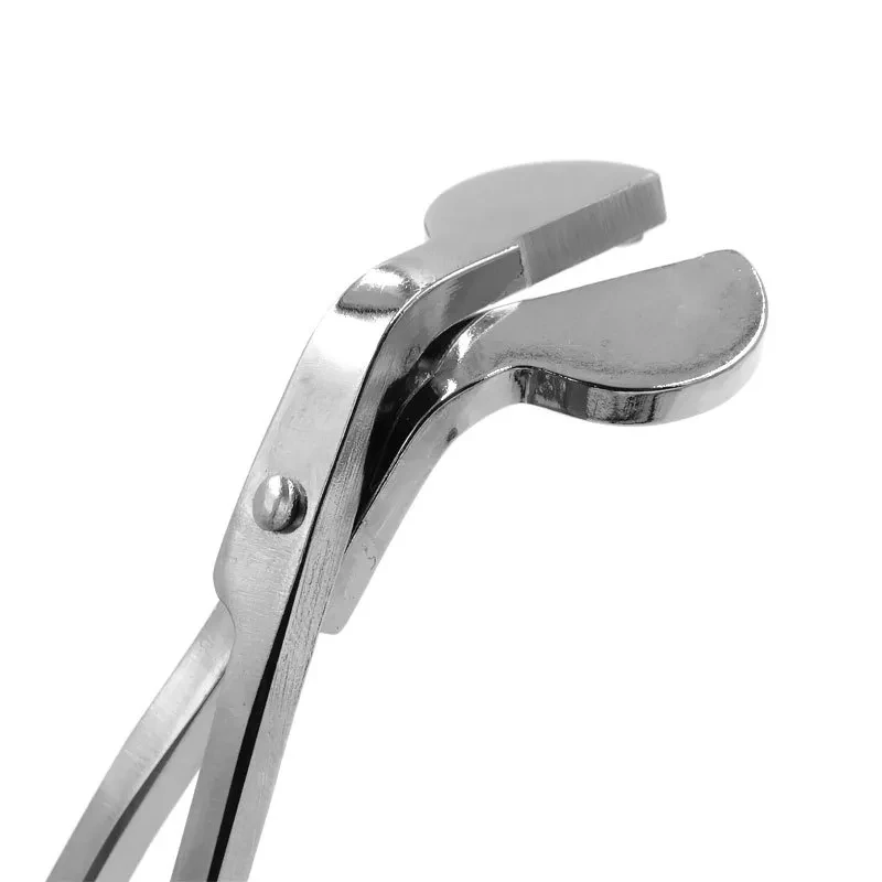 Plating Bright Chrome Round Head Candle Scissors