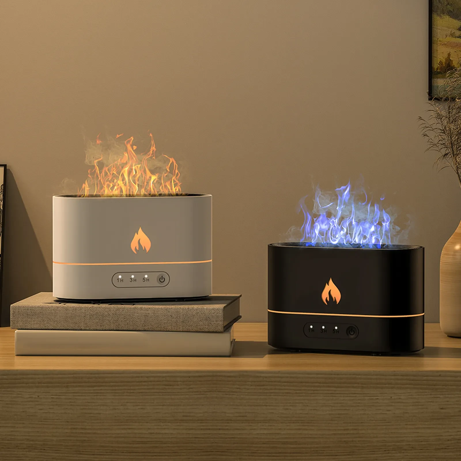 Siming Flame Aromatherapy Machine With Light