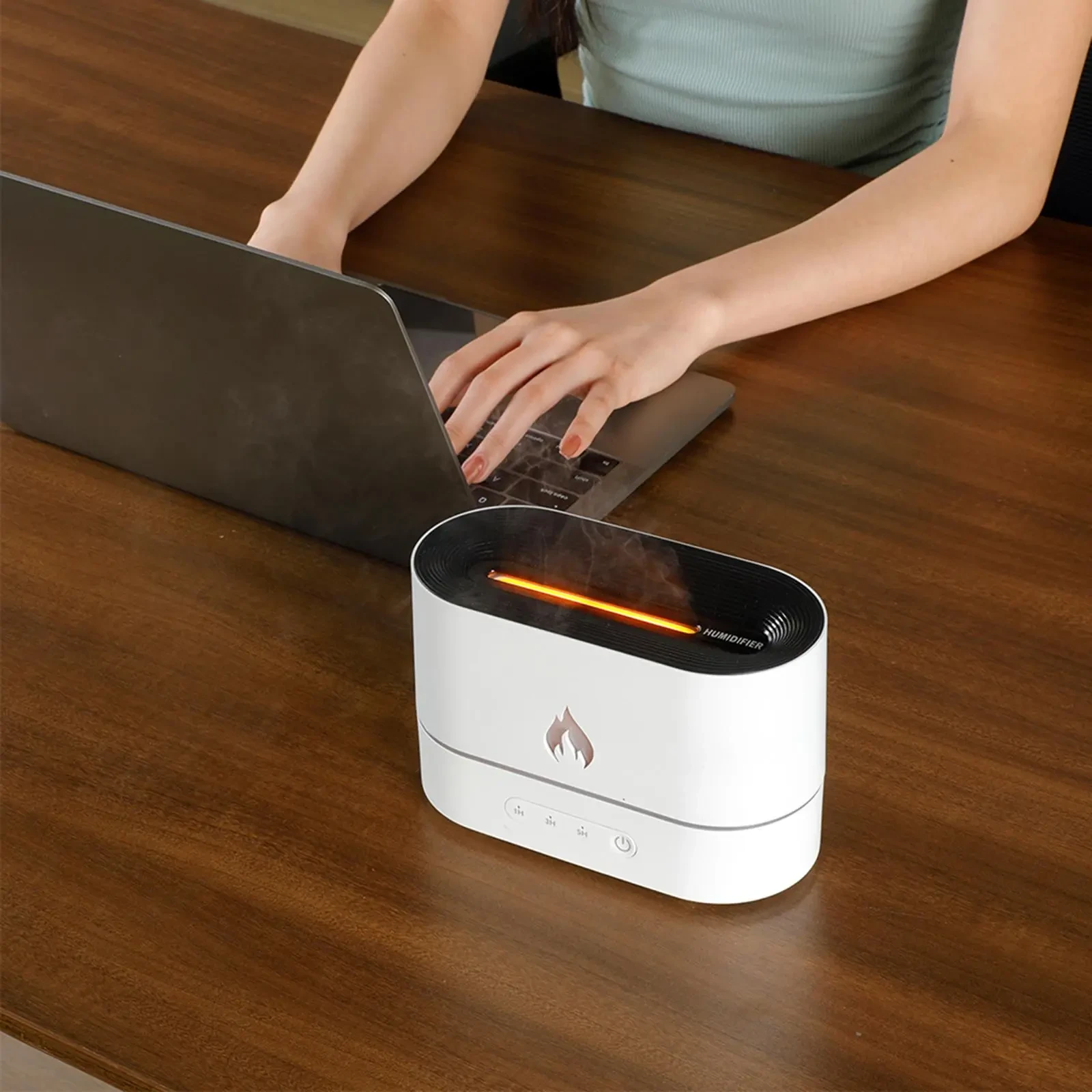 Siming Flame Aromatherapy Machine With Light