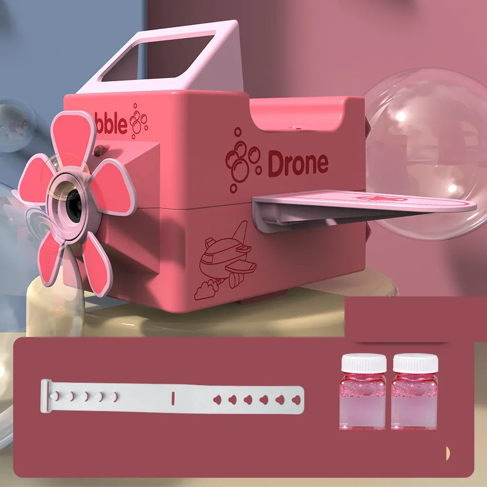 Children's Electric Bubble Cartoon Airplane Wrist Toy