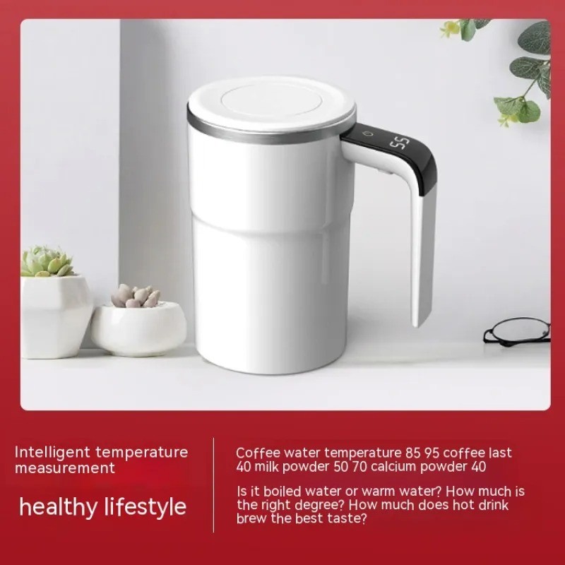 USB Rechargeable Electric Coffee Mug - Automatic Magnetic Cup
