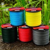500m 40LB Fishing Line 4 Strands Stronger Multifilament PE Braid Wire 5 Colours