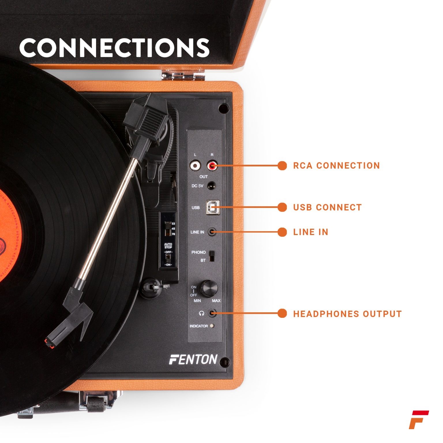 Bluetooth Record Player