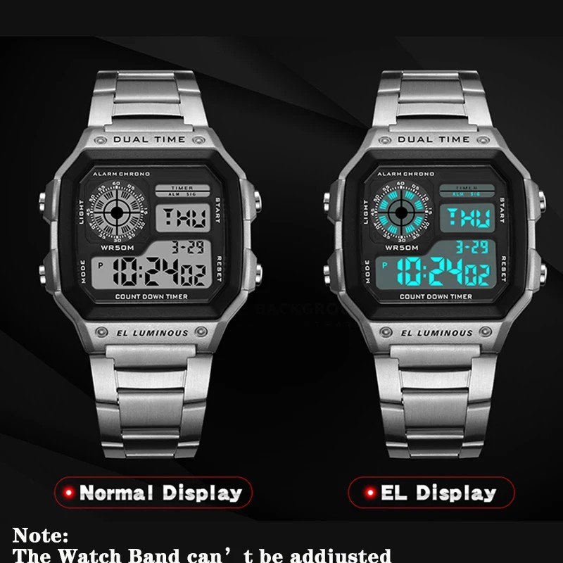 YIKAZE Digital Watch