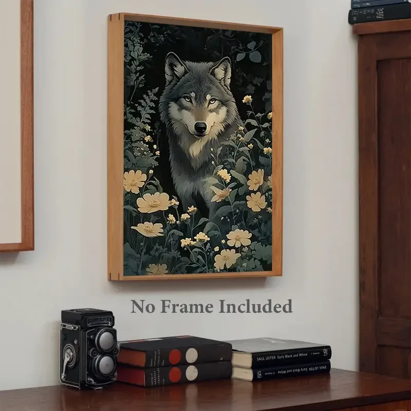 Wolf in the Wild Canvas Print