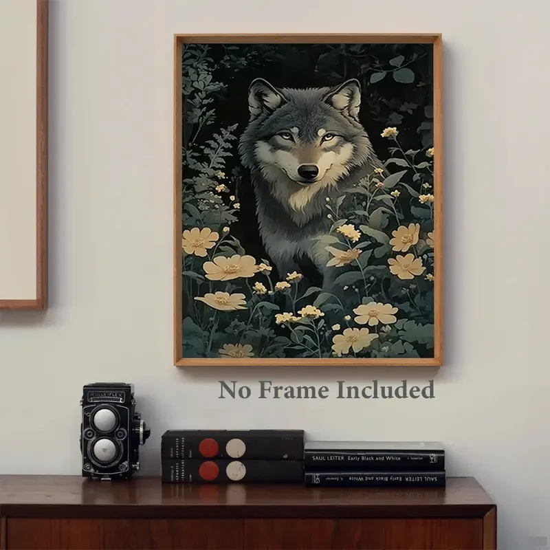 Wolf in the Wild Canvas Print