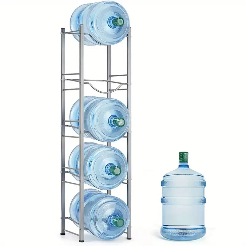 5-Tier 5 Gallon Water Bottle Storage Rack - Detachable Heavy Duty Water Jug Shelf