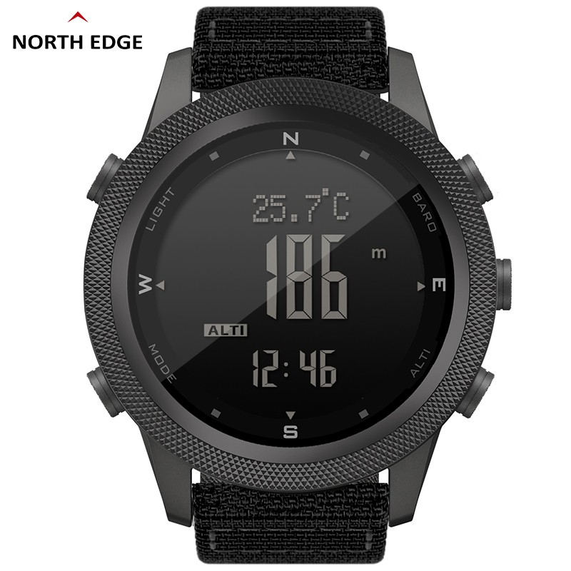 NORTH EDGE APACHE-46 Mens Digital Outdoor Sports Watch
