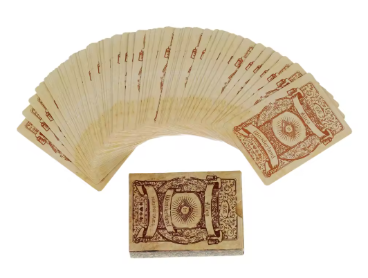 1Set Vintage Style Playing Cards Alice in Wonderland Poker Playing Cards Deck Board Games Retro Poker Never open